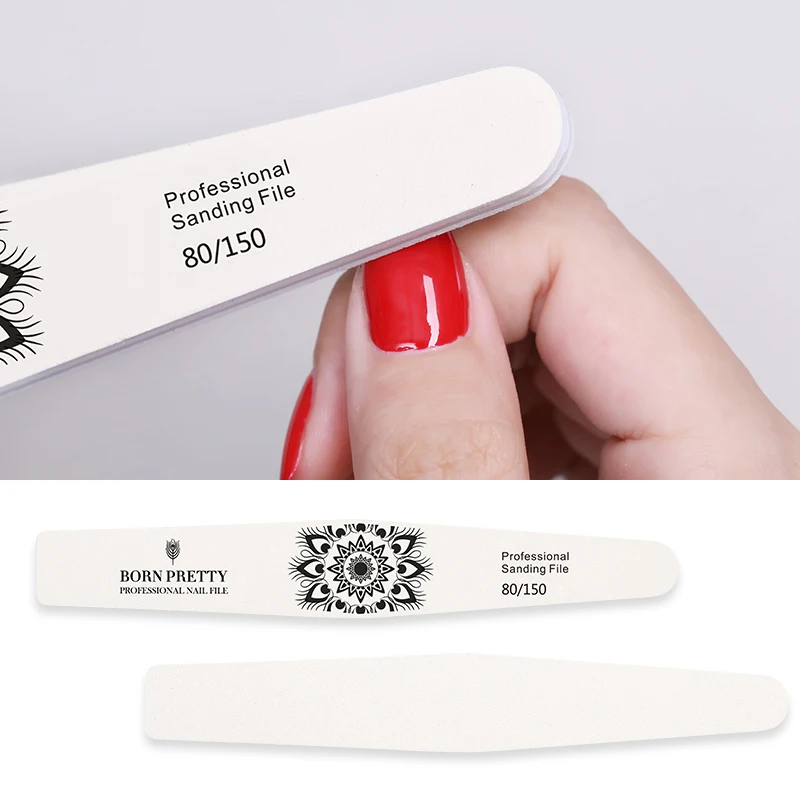 

BORN PRETTY 20Pcs Nail File Buffer Washable Grinding Polishing Buffing Nail Art Tool Manicure Accessories