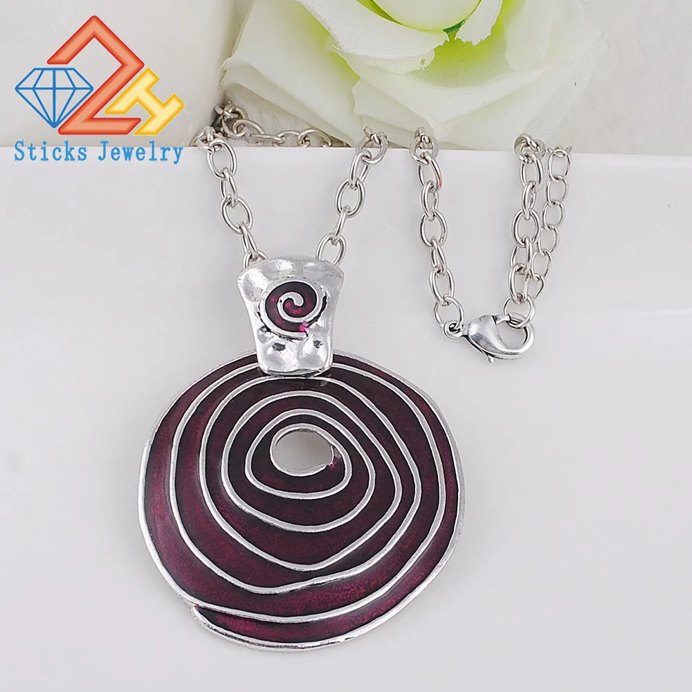 

Collier Men Jewelry Vintage Punk Style Necklaces Pendants 2017 New love Enamel Statement Choker Necklace for Women