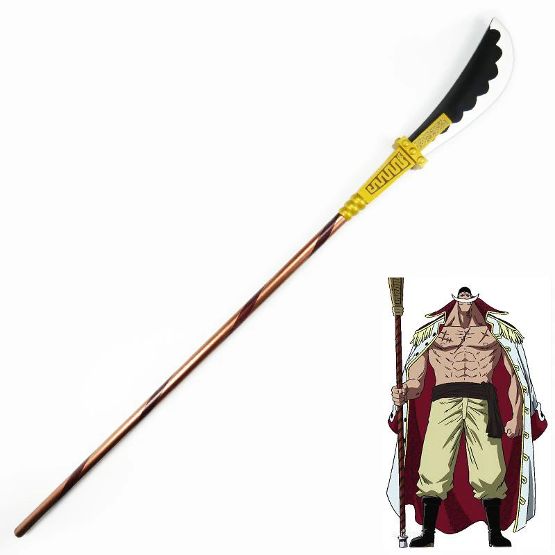 One Piece Edward Newgate Wooden Sword Anime Cosplay Wooden Sword Costume Props Aliexpress