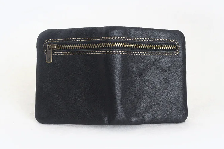 AETOO новая Корейская версия первого слоя растительного дубления кожаный маленький кошелек девушки простой короткий винтажный кошелек