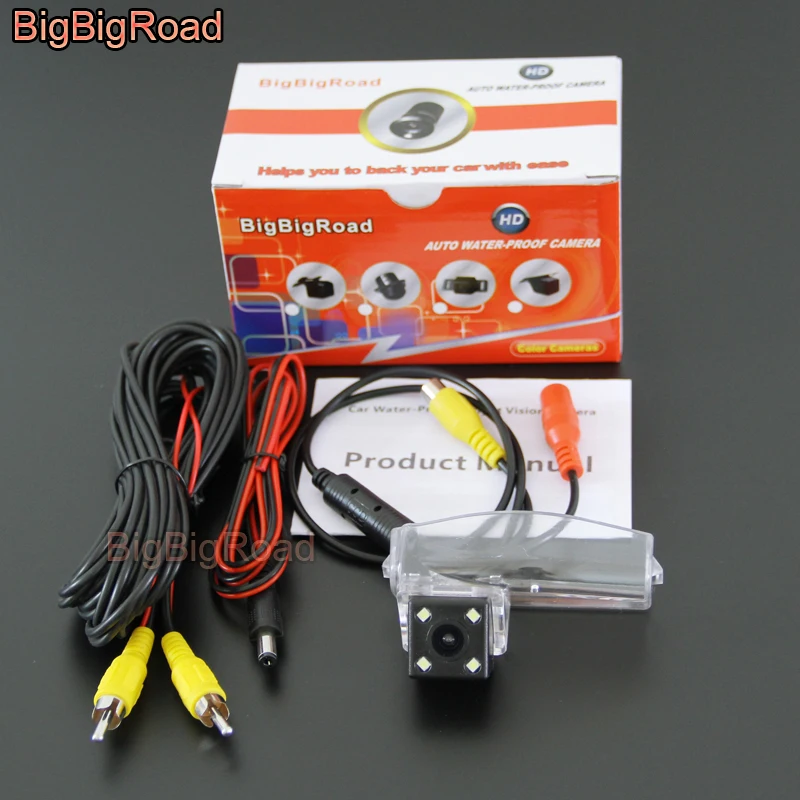 BigBigRoad запасная парковочная камера заднего вида для Mazda 2 3 Mazda2 Mazda3 Sport 2004 2009 2010 2011 | Камера для авто -32908830521