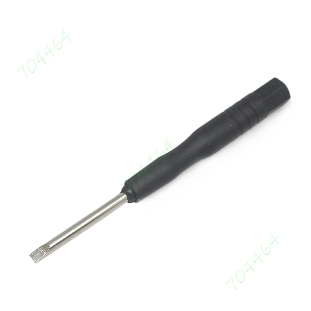 100pcs/lot 87mm*3mm Mini Flat Slotted Screwdriver PC Repair Tool Set