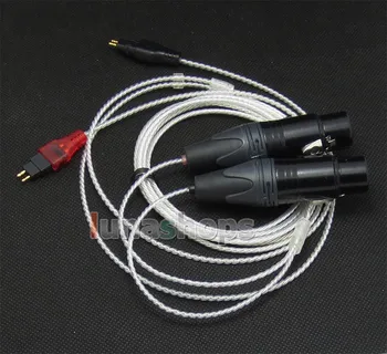 

LN004746 3pin XLR Female PCOCC + Silver Plated Cable for Sennheiser HD25 HD265 HD535 HD222 HD224 HD230 HD250 Lin