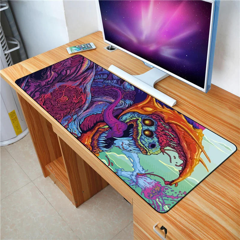 Fffas 90x40cm Custom Diy Mouse Pad Keyboard Mat Xxl Desk Protector