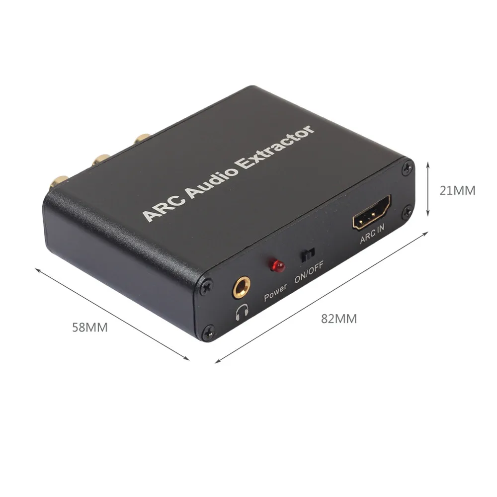 CARPRIE видео кабели HDMI аудио экстрактор ARC оптический SPDIF коаксиальный аналог 3,5 мм L/R стерео аудио 8D1117 Прямая поставка
