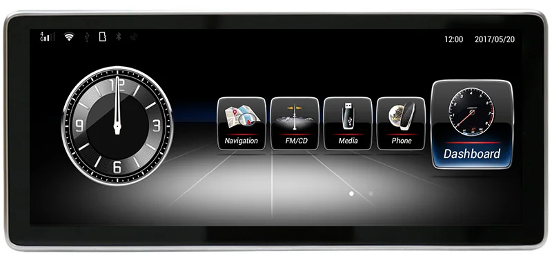 

8 core Android 8.1 4GB+32GB display for Mercedes C Class W204 C250 C300 C350 2008 -2018 Car Monitor Audio GPS Navi Stereo Auto