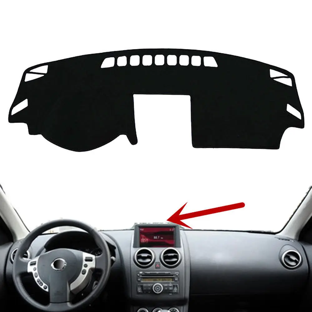 BBQ @ FUKA подходит для 2006 2013 Nissan Rogue Qashqai J10 крышка приборной панели автомобиля Dashmat Dash