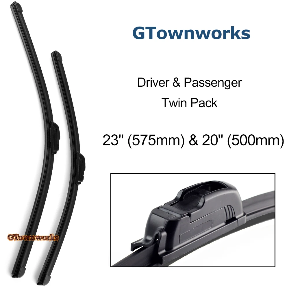 

Wiper blades For BMW 3 Series E46 1998-2005 Front Windshield Rubber 23'' 20'' Wiper Blade Car Accessories