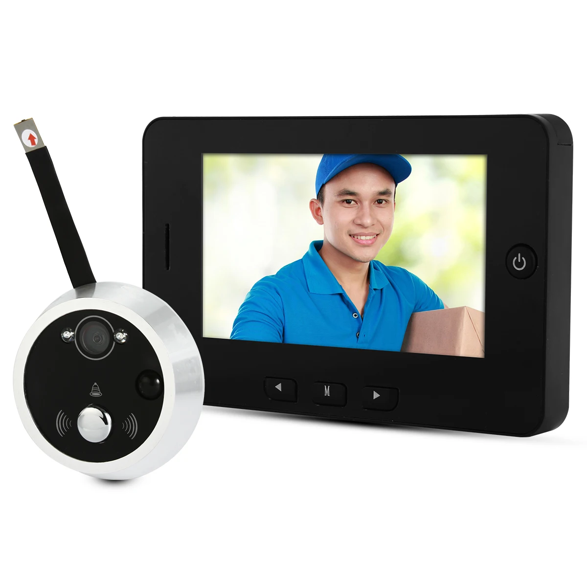 4.3"LCD Digital Door Peephole Viewer Security Camera Night Vision