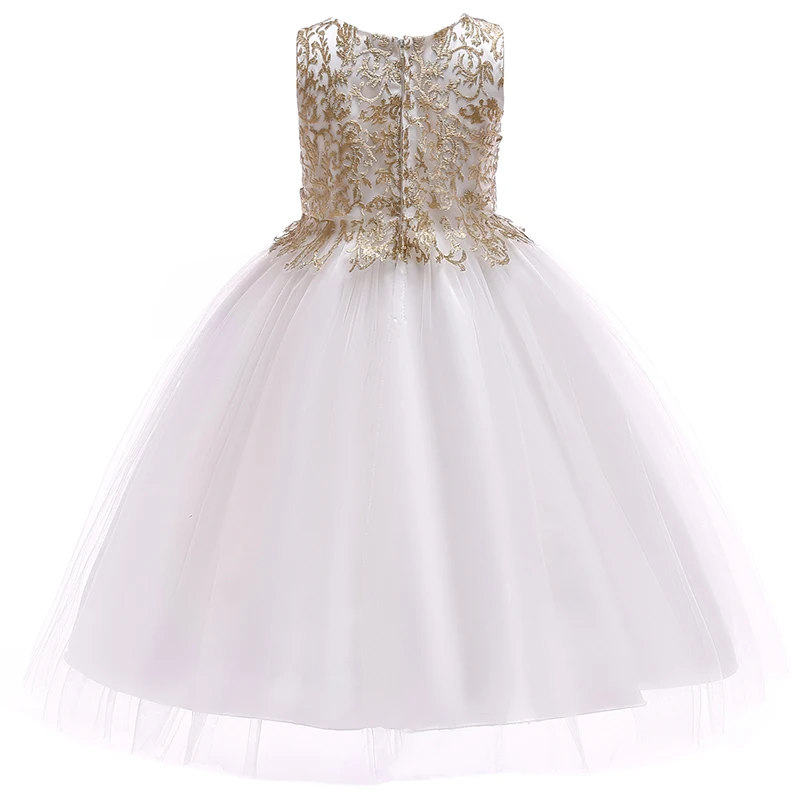 Детские платья для девочек, свадебное платье, элегантное платье принцессы для маленьких девочек, детские вечерние платья, vestido infantil