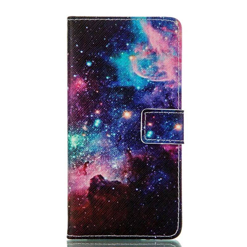 Чехол для телефона samsung Galaxy J4 Core, кожаный чехол-кошелек, откидная крышка для samsung J2 Pro J3 Emerge J5 J6 Plus J7, чехол s A306 - Цвет: Dream Sky