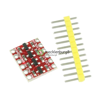 

5 pieces. 4 channels I2C IIC bi-directional logic level converter board module for Arduino Compatibility with 5- 3 V Systems