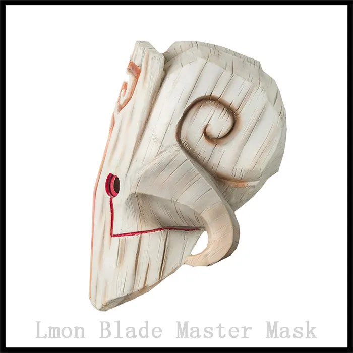 Free shipping Halloween Cosplay Movie Dota 2 Mask Cosplay Juggernaut Mask Latex Party Costume Party
