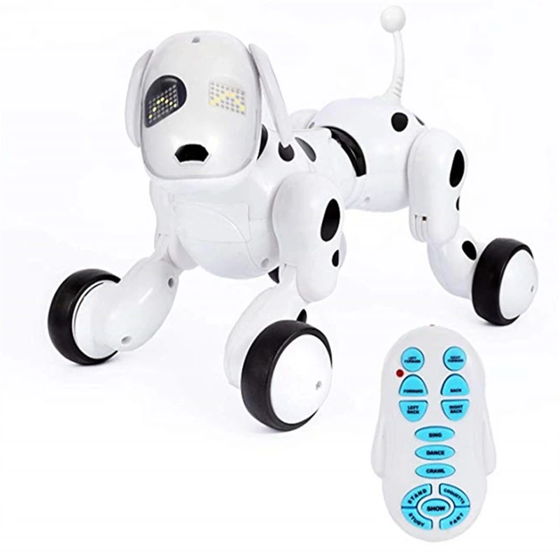 abay 2019 hot IR Smart Remote Control Robot Dog Funny Electronic Interactive Puppy Robots WH-48