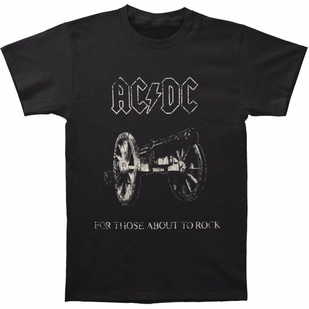Бизнес Рубашки для мальчиков офисные AC/DC Для мужчин о рок футболка Размеры S до 3XL