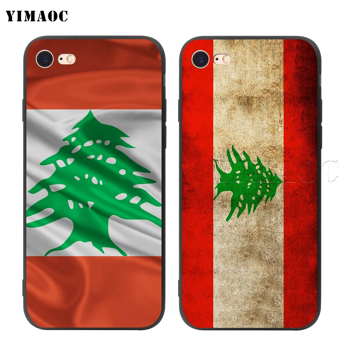 Мягкий силиконовый чехол YIMAOC lebanan Flag для iPhone 11 Pro XS Max XR X 8 7 6 6S Plus 5 5S SE