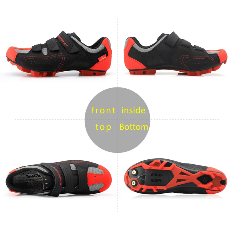 Sidebike MTB Cycling Shoes and Pedal Sets including MTB Pedals
