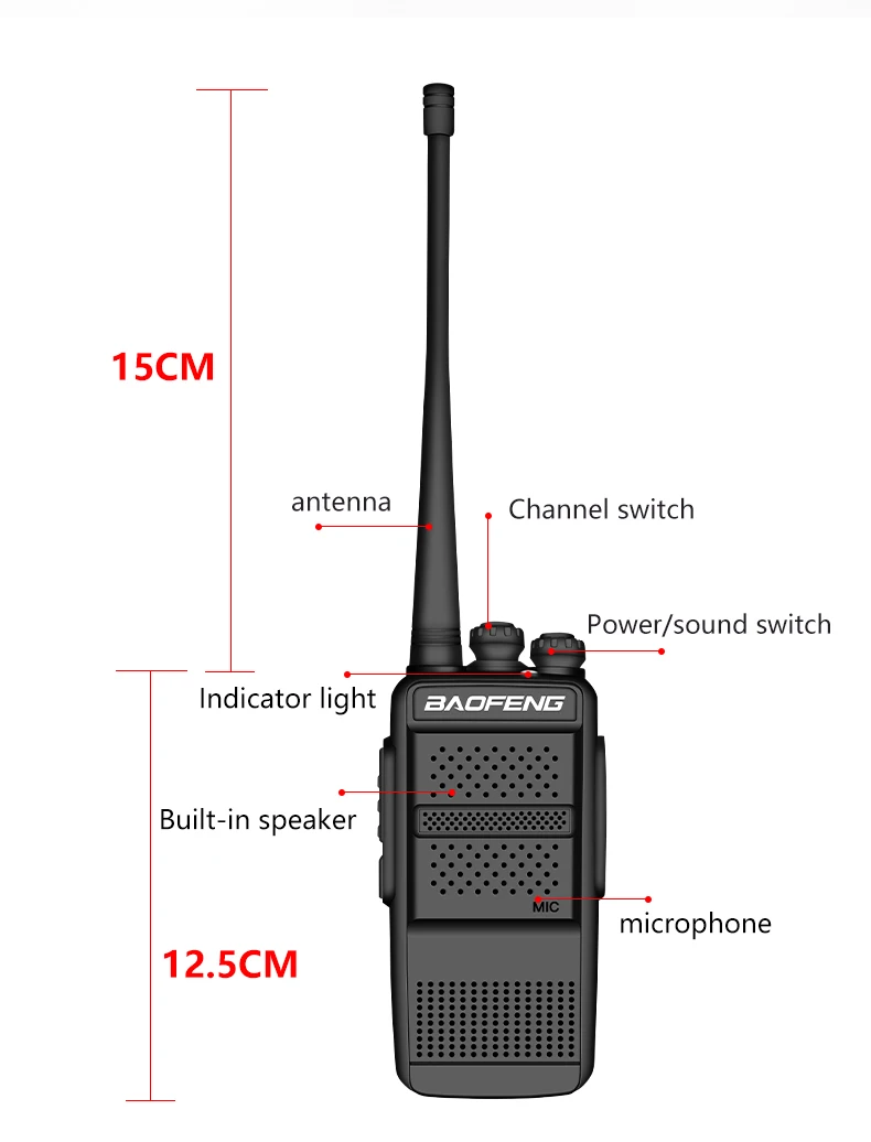 2 шт. BAOFENG BF-868plus портативная рация Uhf 2 way Радио BF-898 5 Вт UHF 400-470 МГц 16CH портативный трансивер с воздушным наушником