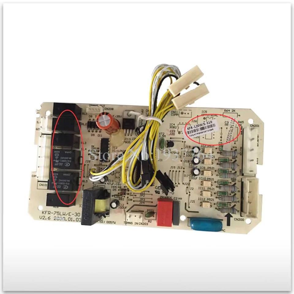

100% new for Air conditioning computer board circuit board KFR-120W/S-510 KFR-75LW/E-30 PC board good working