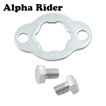 

ATV Parts Front Sprocket Lock Bolts Washer Fixing Plate For Honda ATC 200X 83-85 / TRX200SX 83-87 / NX125 88-89 / XR200R 1988