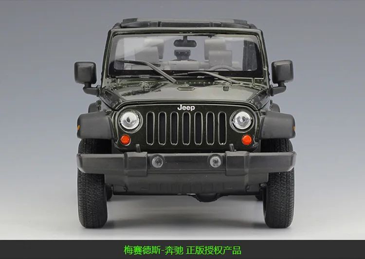 WELLY 1/24 масштаб США 2007 Jeep Wrangler SUV литая модель металлическая модель автомобиля игрушка для подарка/коллекции/украшения/детей