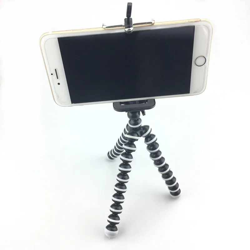 

Mini Flexible Octopus Tripod for iPhone Samsung Xiaomi Huawei Mobile Phone Smartphone Tripod Camera Accessory