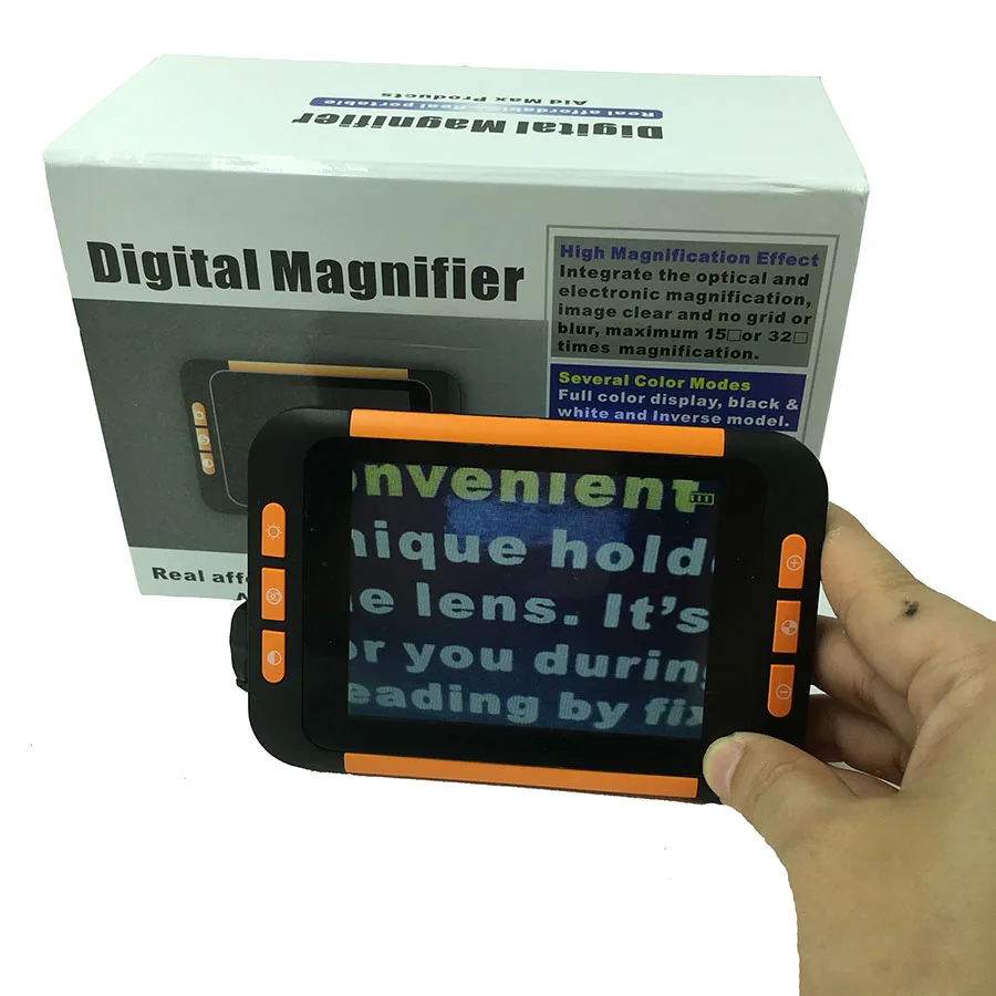  2X-32X digital video magnifier Low Vision reading aids protable Electronic magnifier TV magnifier w - 32857438719