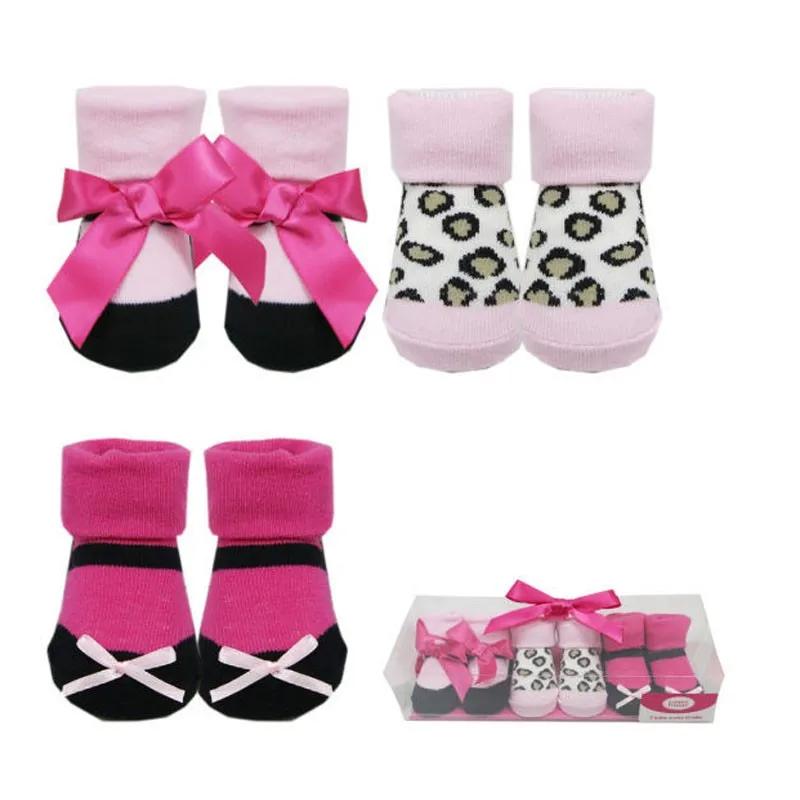 3 PCS New Baby Socks Baby Boy and Baby Girl Socks Gift Sets for Baby Toddler's Socks Baby Infants Wear SpringAutumn 0-9 Months (7)