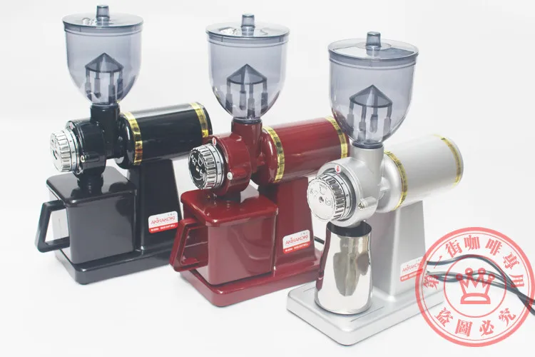 Электрическая кофемолка, полуфунт кофе в зернах, мельница в зернах, шлифовальная машина в цвете черный/серебристый/красный M520-A