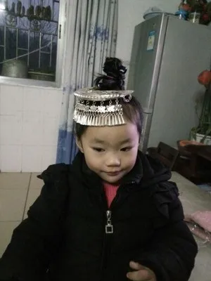 Китайские аксессуары для одежды miao Серебряная головная повязка для волос украшение для сцены танцевальные аксессуары для волос