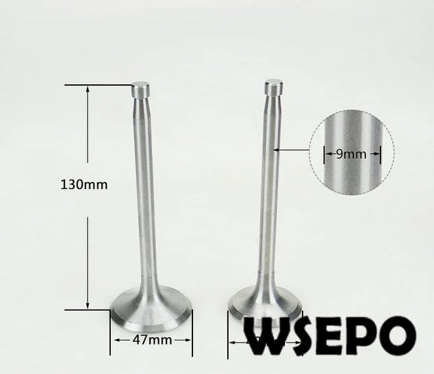 OEM Quality! Intake and Exhaust Valves Kit for ZS1110/ZS1115 4 Stroke