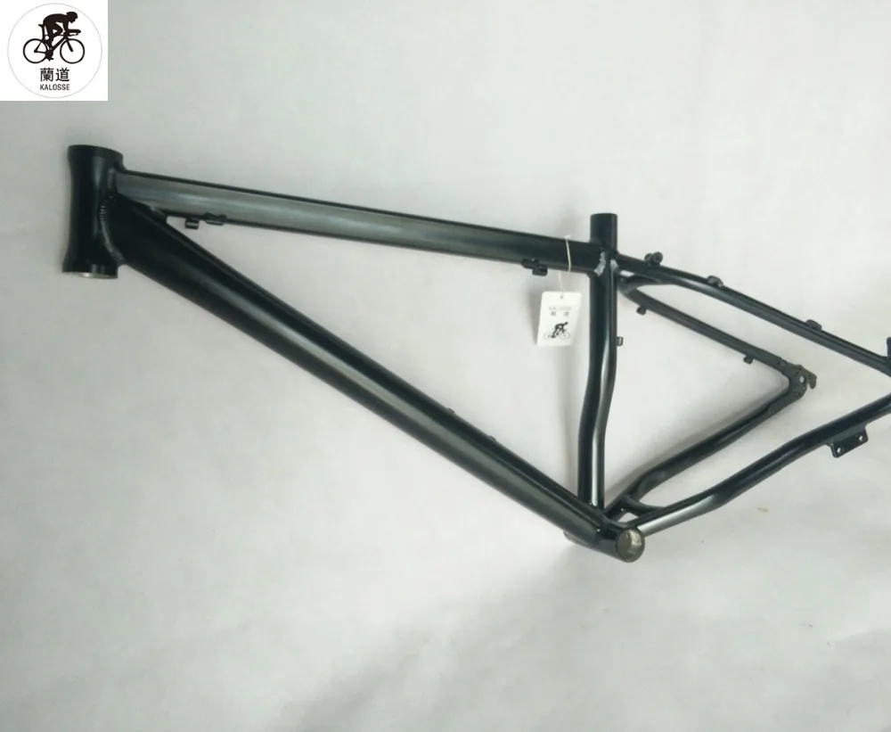 Cheap Kalosse Beach 26inch   mountain bike frame  26*4.0 tires  light bike frame Snow  mountain bicycle  frame 2
