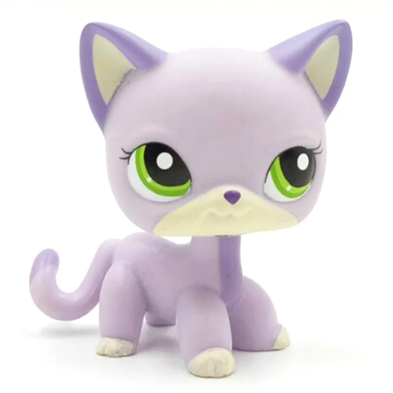 Пет шоп стоячки lps pet shop лпс игрушки редкие кошечку стоячки собаки колли такса рождения Новому Году Подарок pet shop short hair cat original gift toys old rare stanchion dog collie dachshund - Цвет: 2094