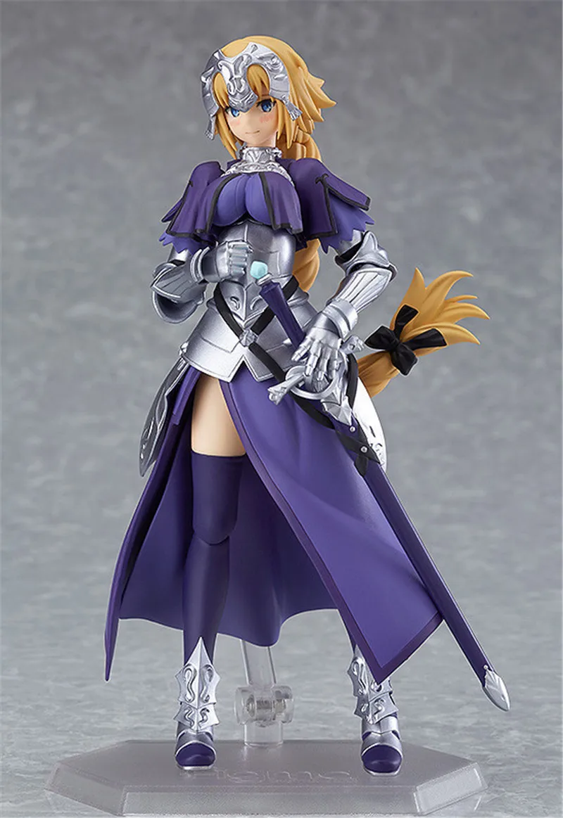 Аниме Fate Grand Order Jeanne d'Arc линейка Figma 366 ПВХ фигурка Коллекционная модель детские игрушки кукла 15 см