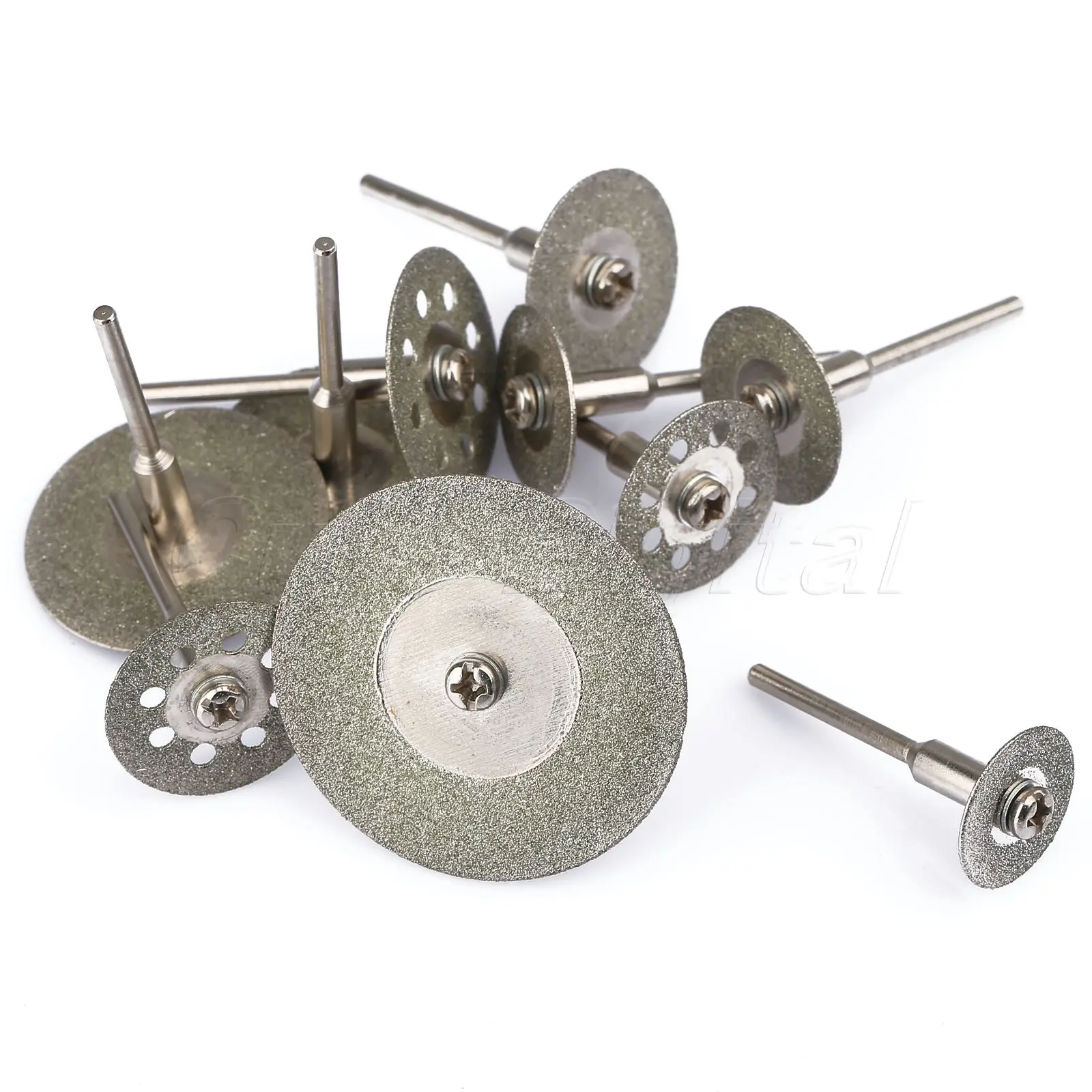 Dischi da taglio forati per Dremel 22 mm con 2 mandrini di bloccaggio e 1 cacciavite di cristallo. Dischi da taglio forati per Dremel 22 mm con 2 mandrini di bloccaggio e 1 cacciavite di cristallo.