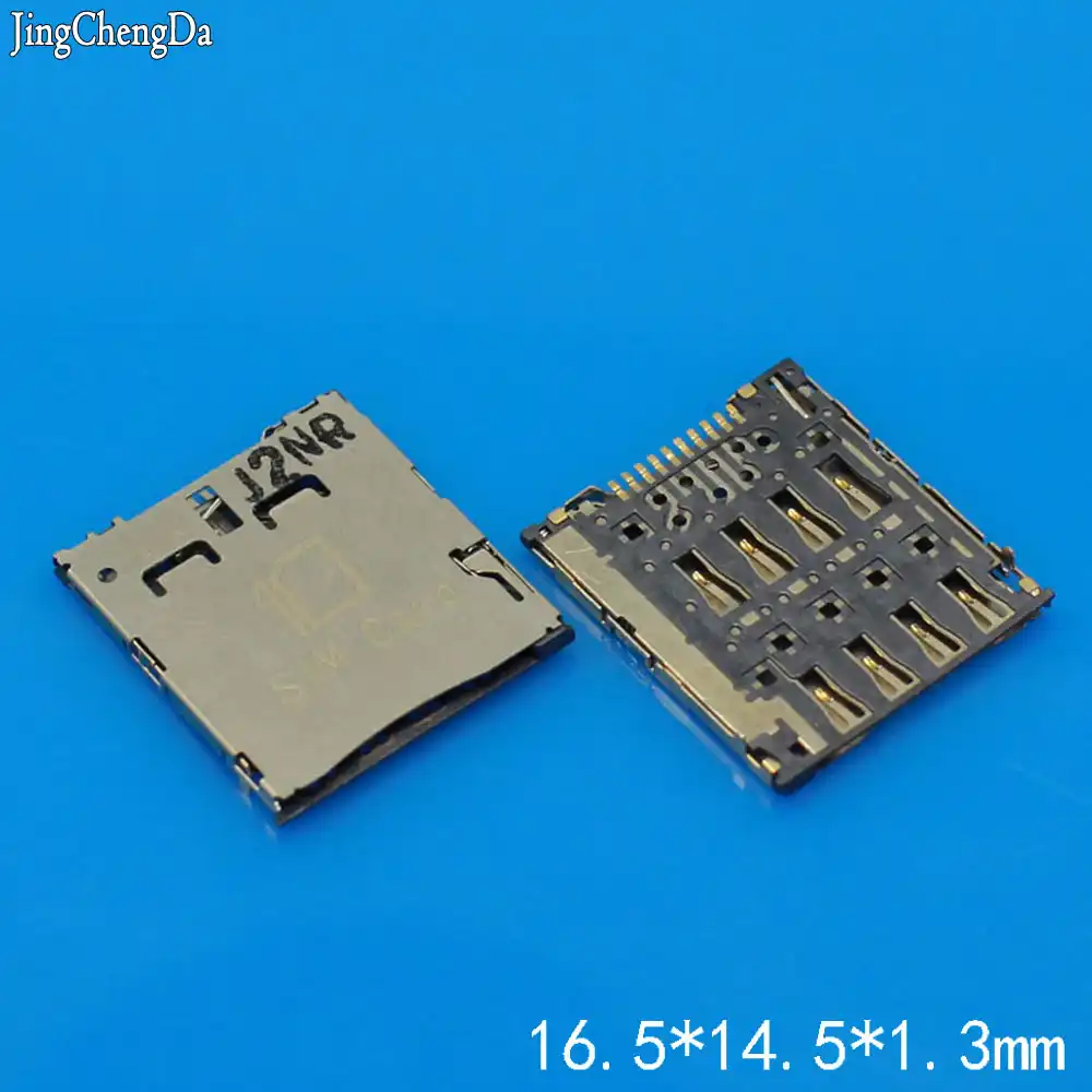 Generic YuXi 2PCS//lotSim Card Reader Socket for ASUS Fonepad 7 FE7010CG K004 Holder Connector Slot Tray Module