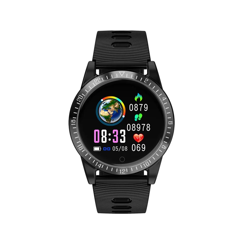Смарт-часы AK19 для мужчин и женщин, Android IOS, фитнес-браслет, монитор сна, фитнес-трекер, цветной круглый браслет