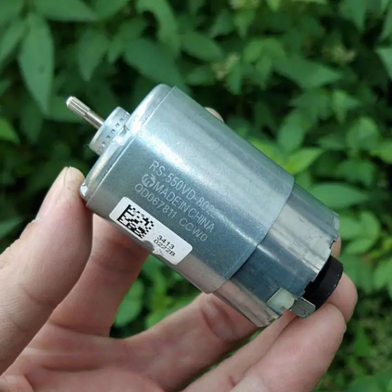 Mabuchi RS-550VD-8022 с источником питания от постоянного тока 6 V-12 V 18600 об/мин высокого