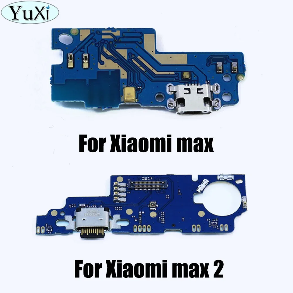 

YuXi 10X For Xiaomi Mi Max Max2 Micro USB Charging Port Charger Dock Plug Connector Board+ Mic Microphone Flex Cable Replacement