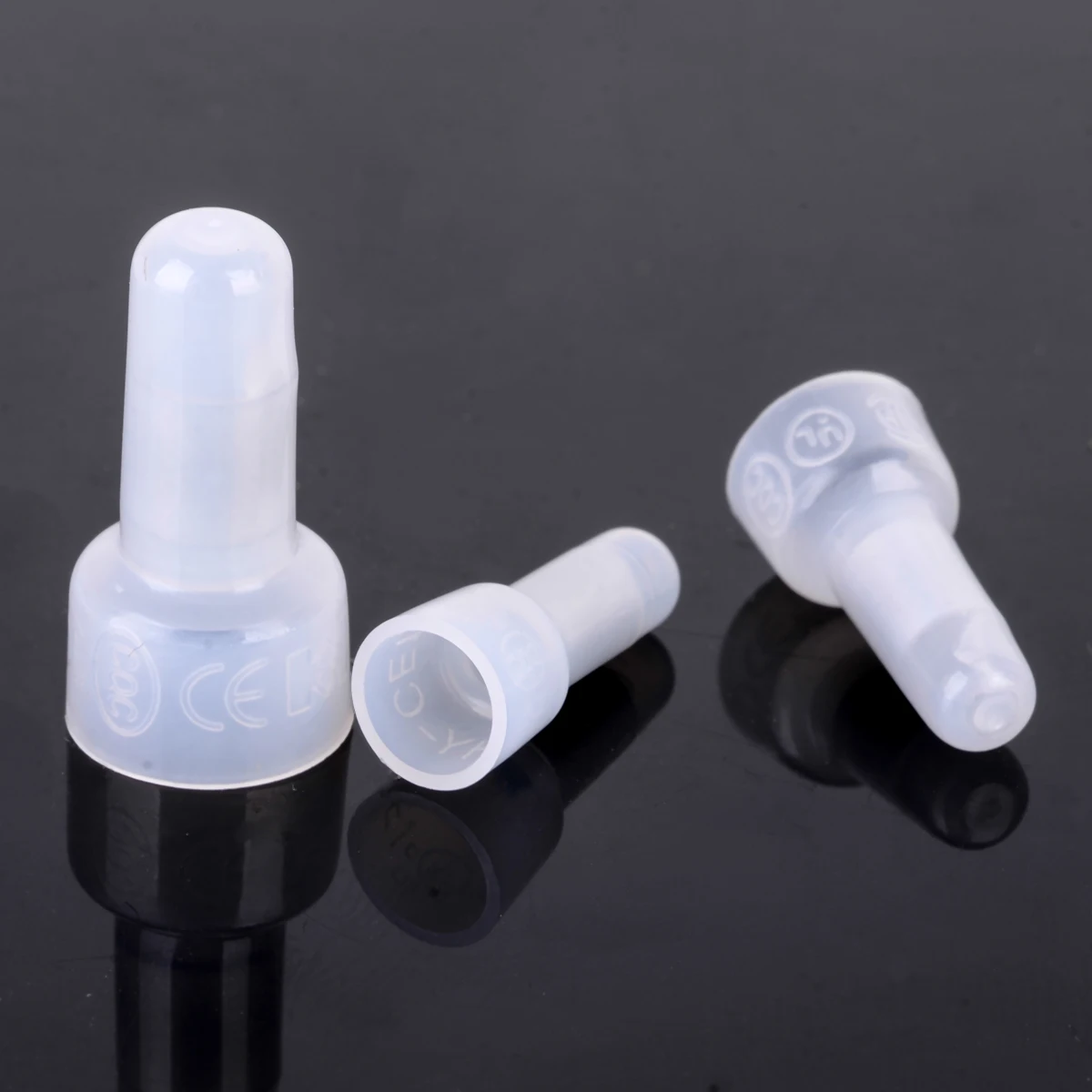 100pcs Closed End Crimp Caps Electrical Wire Cable Terminals Connectors Set AWG 12-10 16-14 22-16