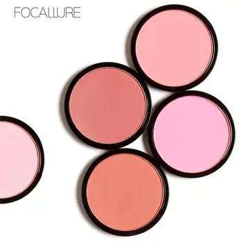 

FOCALLURE Face Contour Cosmetics Blush Contour Palette Blusher Cheek Powder Silky Blush Bronzer Beauty Makeup Eyeshadow