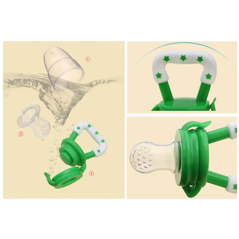 Детская бутылочка для кормления, свежая фруктовая еда, Детская соска для кормления, безопасная молочная кормушка для ребенка, соска для бутылочки, Ниблер, соски
