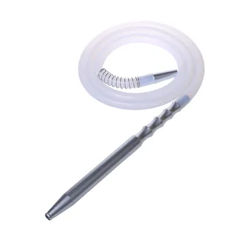 

Smoking Dogo Colorful Silicone Tube Hookah Hose Aluminum Stem With Spring Pipe Tubes Tools Shisha Hookah Head Bowl Accessories