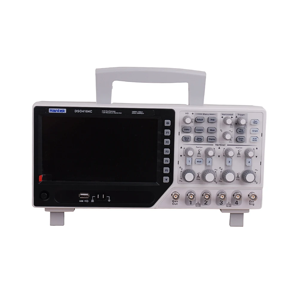 Hantek DSO4104C 100 МГц 4 канала 1GS/s EXT + AFG DVM Функция автоматического диапазона осциллограф