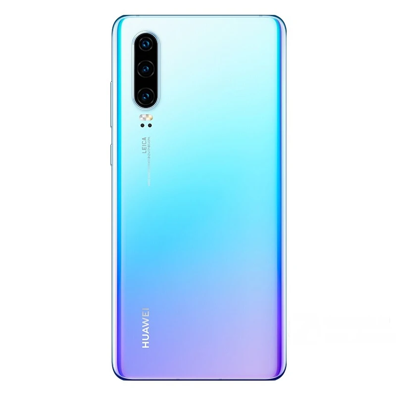 Аутентичный чехол для задней панели huawei P30 6," стеклянный задний Чехол