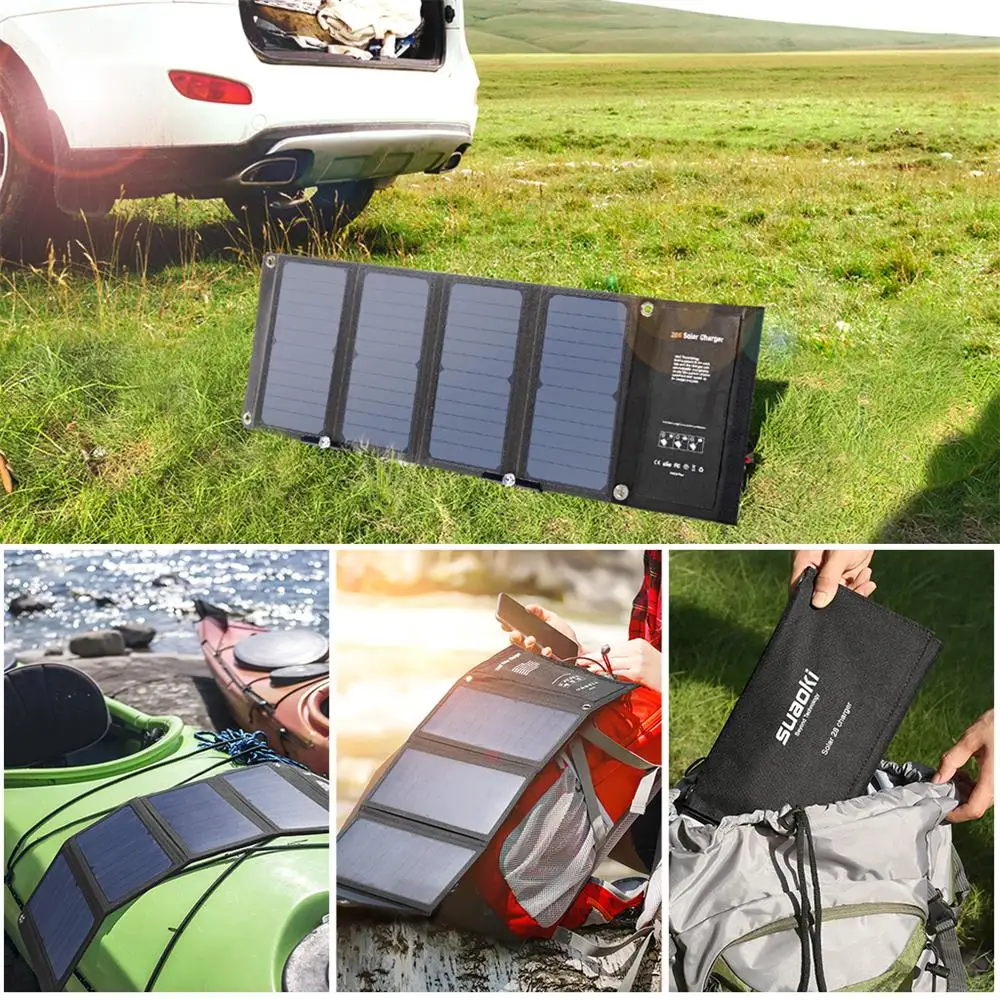 28W Portable Solar Cells Charger Sunpower QC 3.0 Quick Charging 3 USB 3.1A Output Port for iPhone iPad Samsung Tablet цена 28W Portable Solar Cells Charger Sunpower QC 3.0 Quick Charging 3 USB 3.1A Output Port for iPhone iPad Samsung Tablet цены онлайн