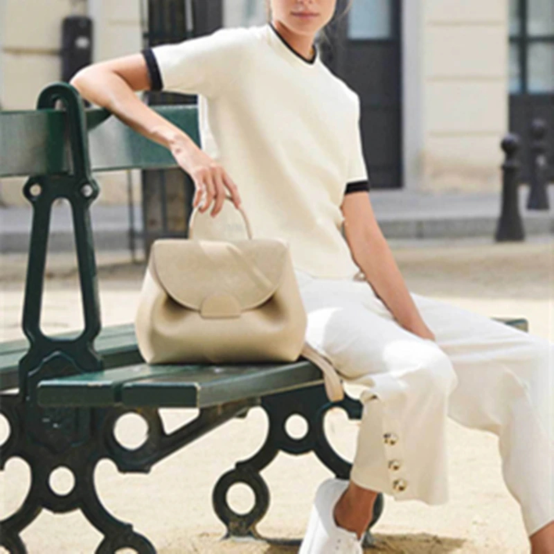 

France Style Cross Body Bag Luxury Designer Bucket Bags New 2019 Totes Handbags Elegent Women Leather Shoulder Bag sac a main