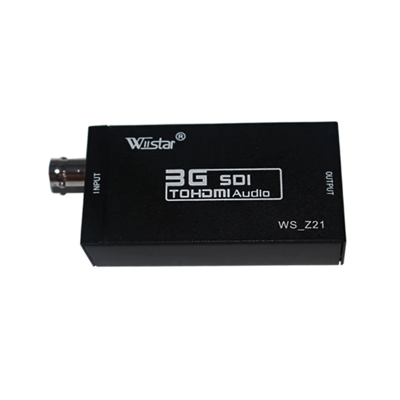 Wiistar 1080P 3g sdi в hdmi конвертер Поддержка HD-SDI/3G-SDI сигналов, показывающих Sdi2Hdmi SDI в Hdmi