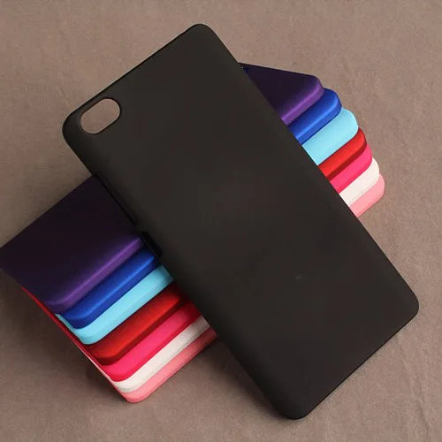 Для Xiaomi mi note 1 mi note матовый простой красочный Модный Стильный чехол для телефона 5," однотонная цветная крышка Жесткий чехол - Цвет: black