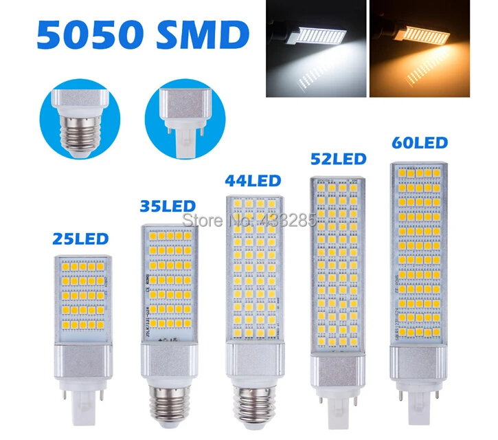 

5W 7W 9W 11W 13W E27 G24 LED Corn Bulb Lamp Bombillas Light SMD 5050 Spotlight 180 Degree AC85-265V For Home Decor